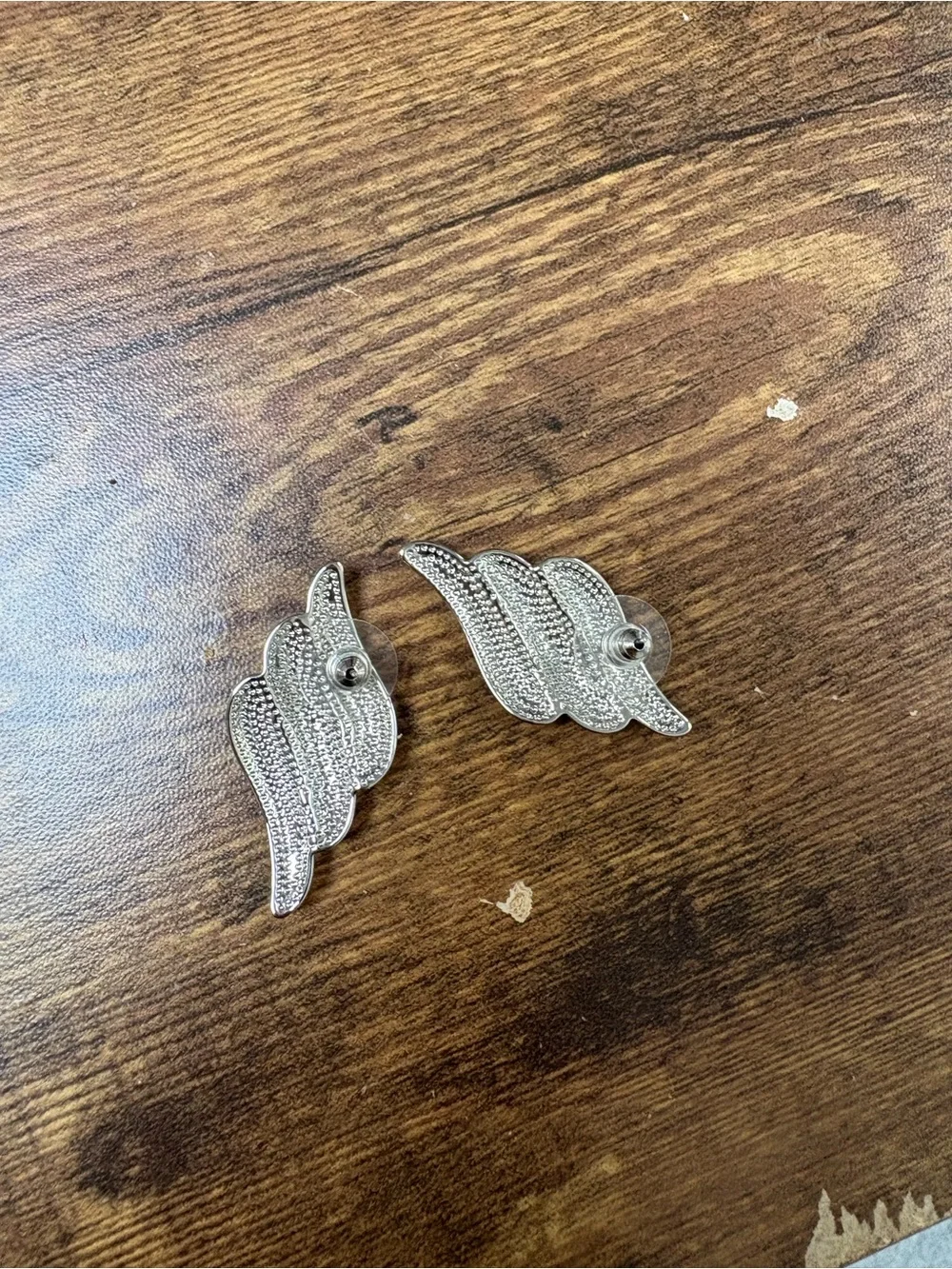 Polished Silver Wave Clip-On Earrings - Silver